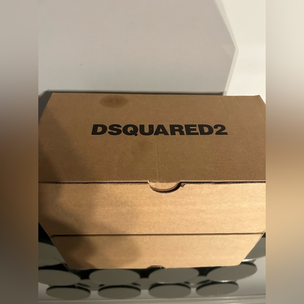 Dsquared2 Icon Slides With Fur Details Size 41 - image 2